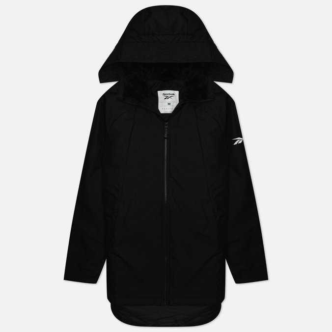 мужская куртка парка reebok outerwear urban fleece чёрный размер m Reebok Outerwear Urban Fleece