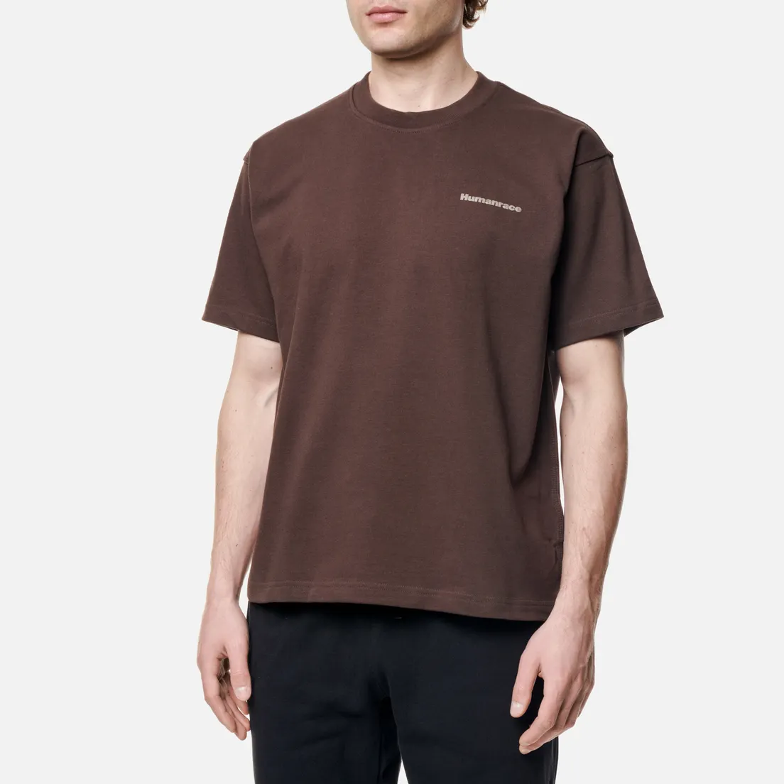 adidas Originals Мужская футболка x Pharrell Williams Basics Human Race Logo