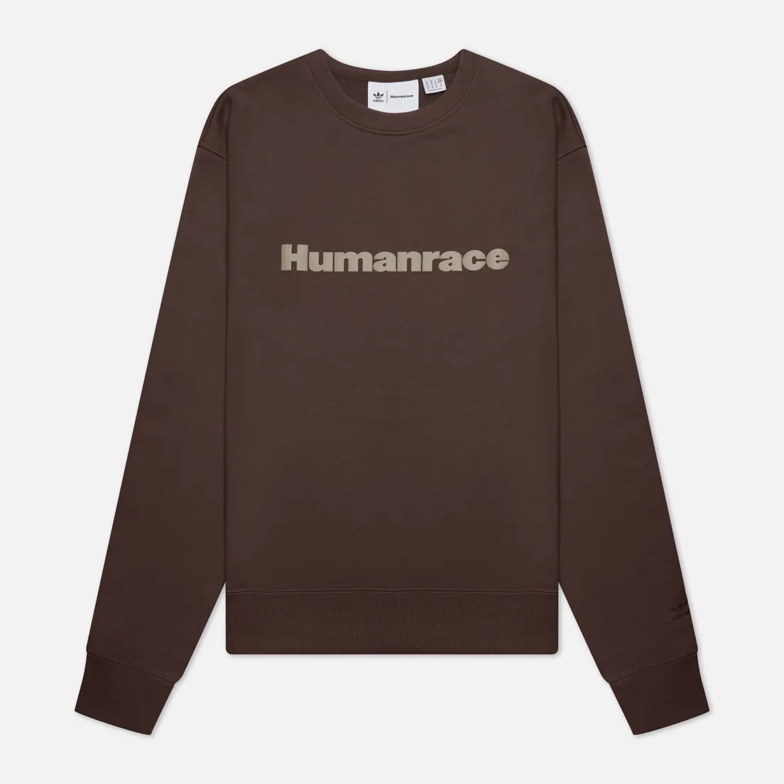 adidas Originals Мужская толстовка x Pharrell Williams Basics Crew Human Race Logo