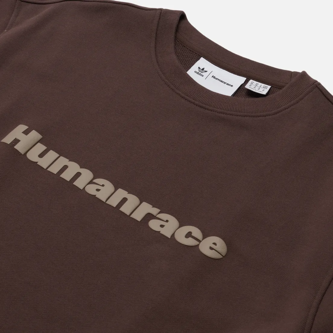 adidas Originals Мужская толстовка x Pharrell Williams Basics Crew Human Race Logo