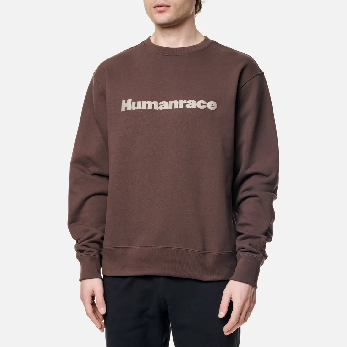 adidas Originals Мужская толстовка x Pharrell Williams Basics Crew Human Race Logo