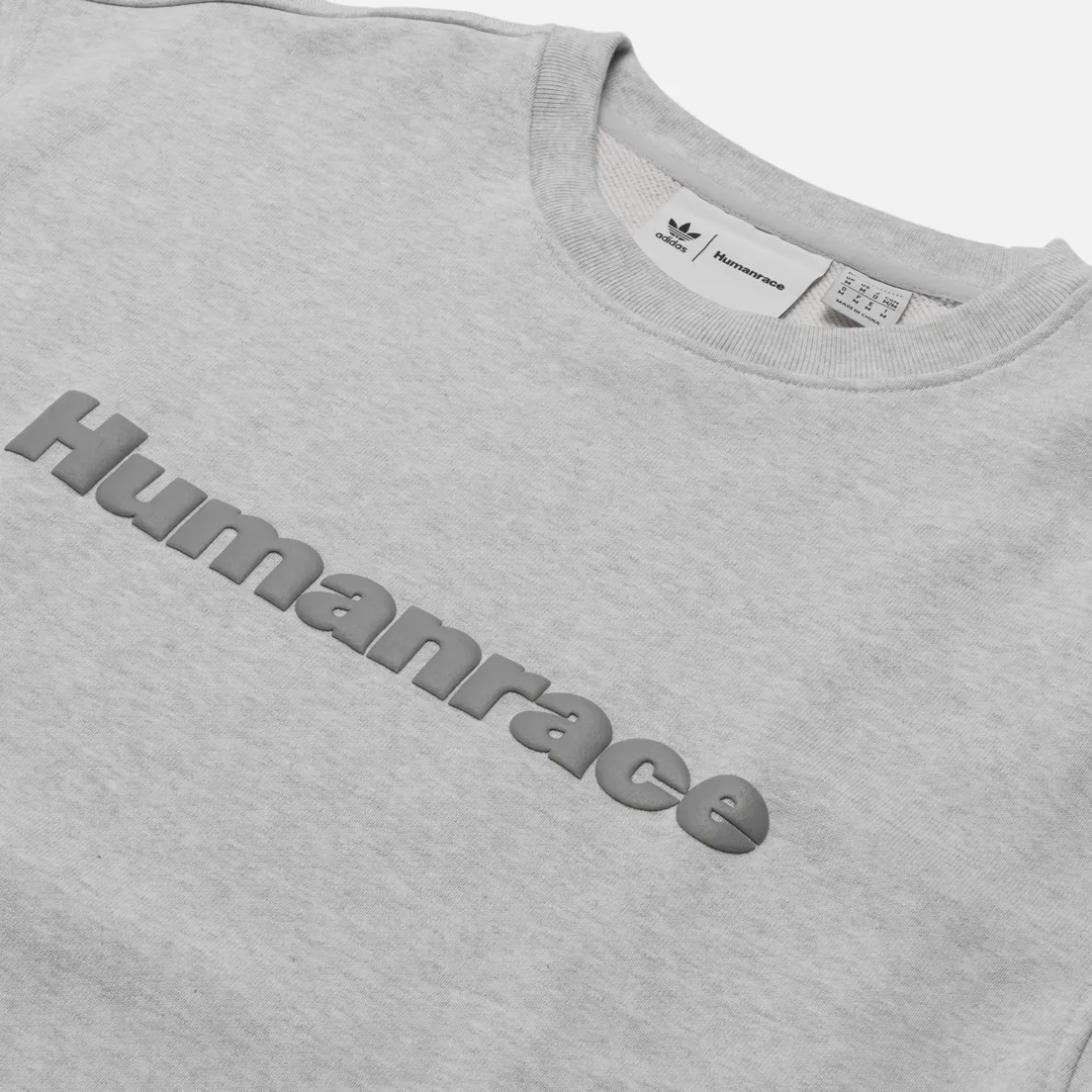 adidas Originals Мужская толстовка x Pharrell Williams Basics Crew Human Race Logo