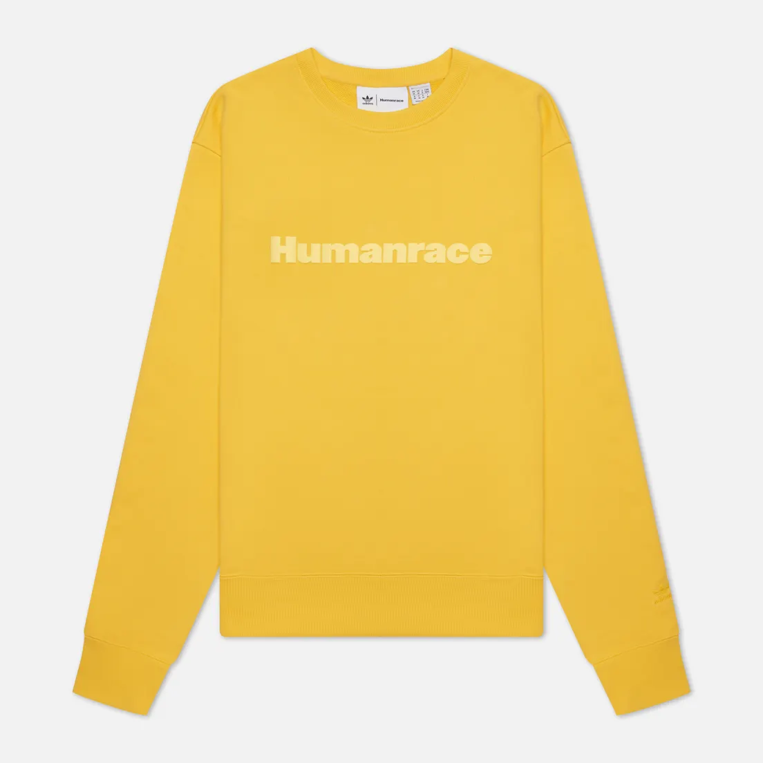 adidas Originals Мужская толстовка x Pharrell Williams Basics Crew Human Race Logo