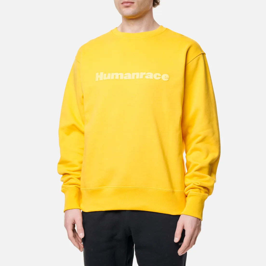 adidas Originals Мужская толстовка x Pharrell Williams Basics Crew Human Race Logo