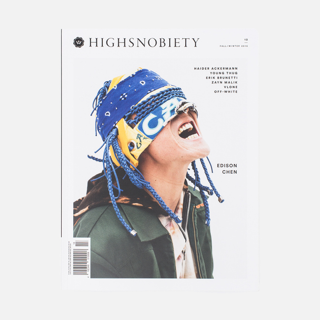 Журнал Highsnobiety Issue 13 Fall/Winter 2016 Edison Chen