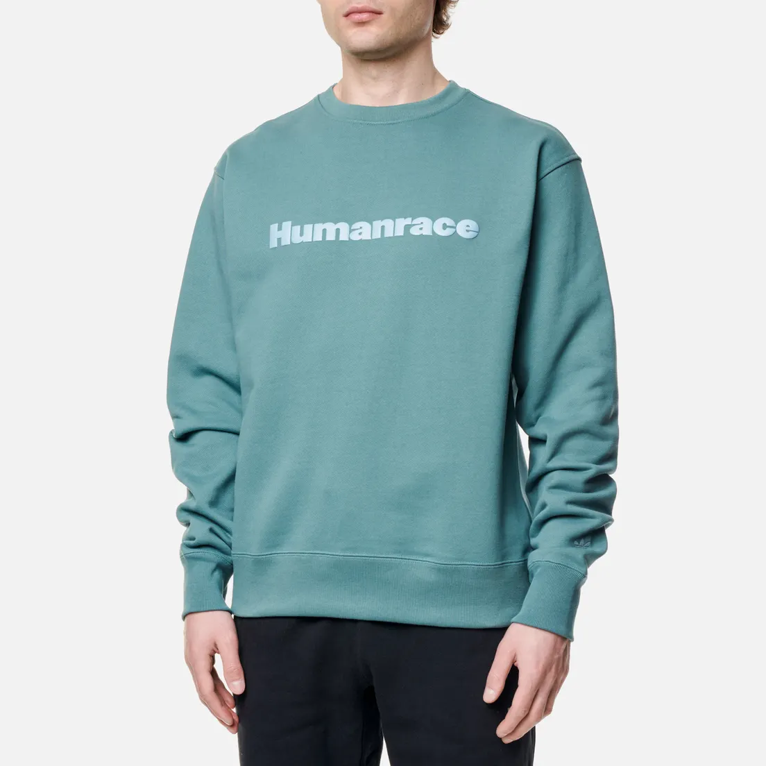 adidas Originals Мужская толстовка x Pharrell Williams Basics Crew Human Race Logo