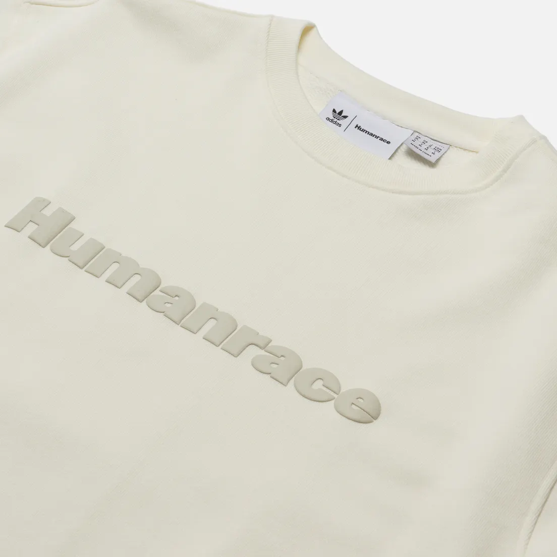 adidas Originals Мужская толстовка x Pharrell Williams Basics Crew Human Race Logo