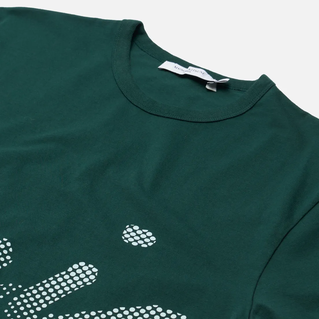 Maison Kitsune Мужская футболка Handwriting Classic