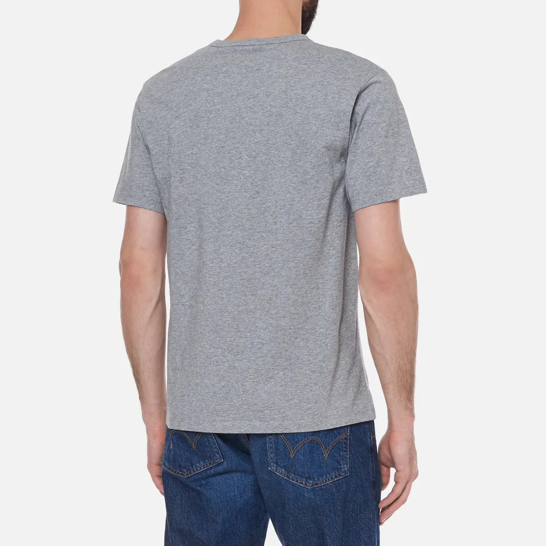Maison Kitsune Мужская футболка All Right Fox Print Classic