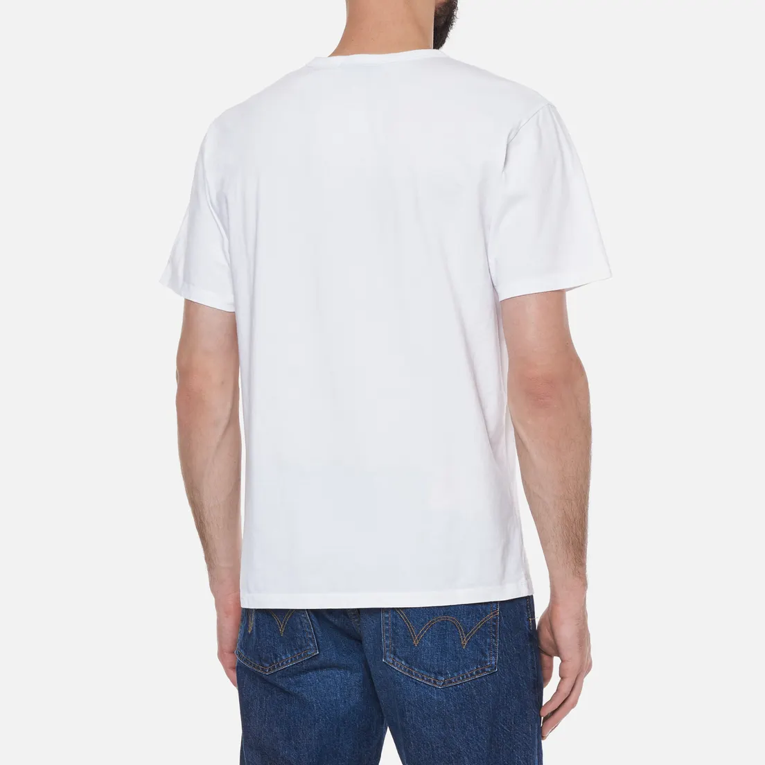 Maison Kitsune Мужская футболка All Right Fox Print Classic