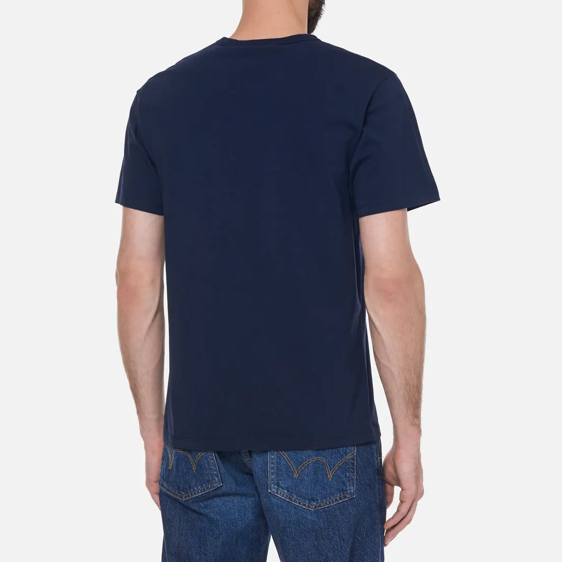 Maison Kitsune Мужская футболка All Right Fox Print Classic