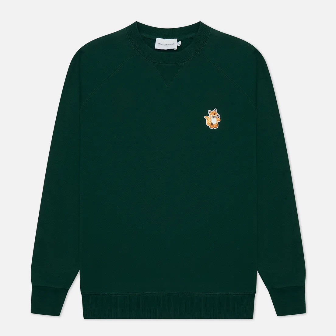 Maison Kitsune Мужская толстовка All Right Fox Patch Classic