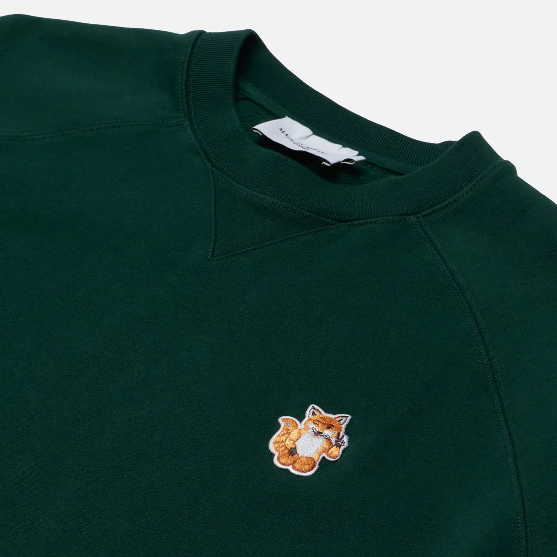 Maison Kitsune Мужская толстовка All Right Fox Patch Classic