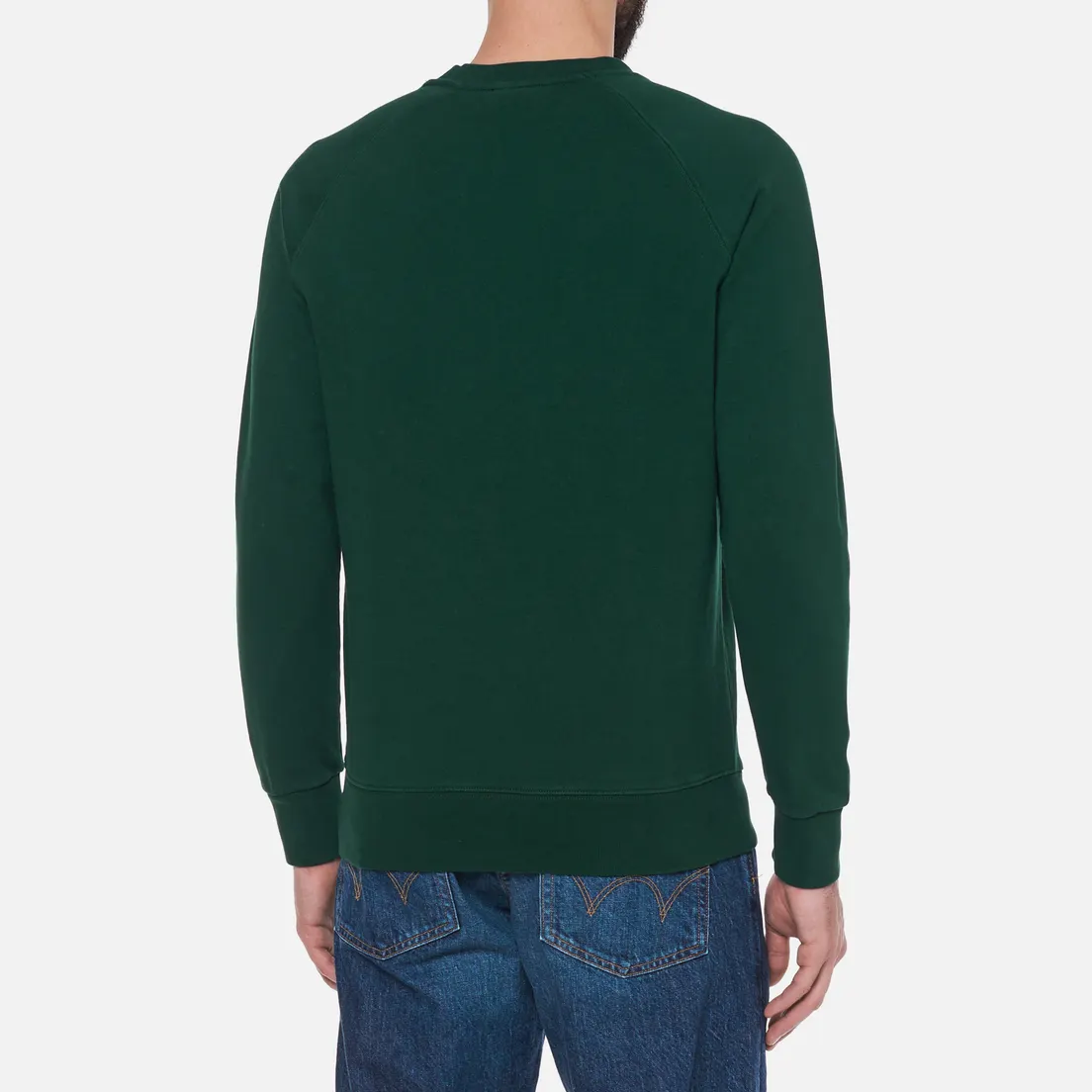 Maison Kitsune Мужская толстовка All Right Fox Patch Classic