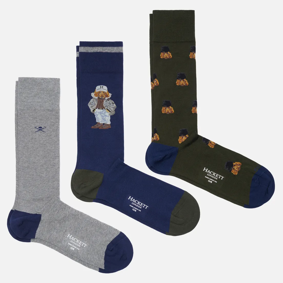 Hackett Комплект носков Mix Harry Dog 3-Pack