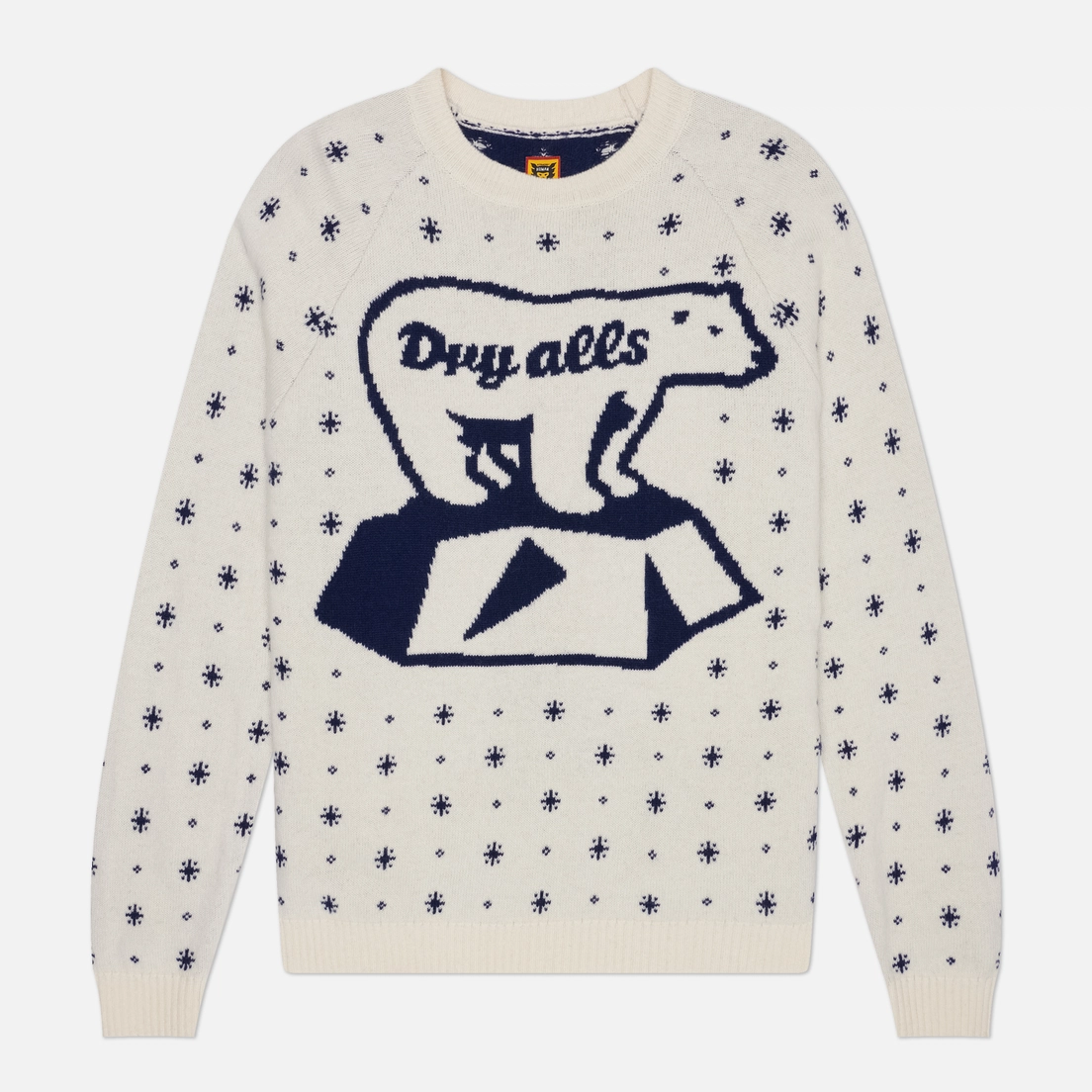 Human Made Мужской свитер Polar Bear Jacquard Knit