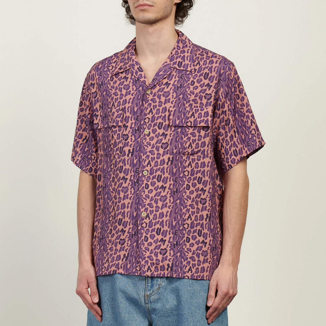 Human Made Мужская рубашка Leopard Aloha