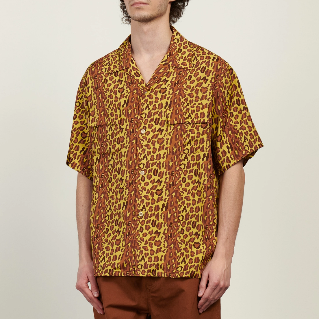 Human Made Мужская рубашка Leopard Aloha