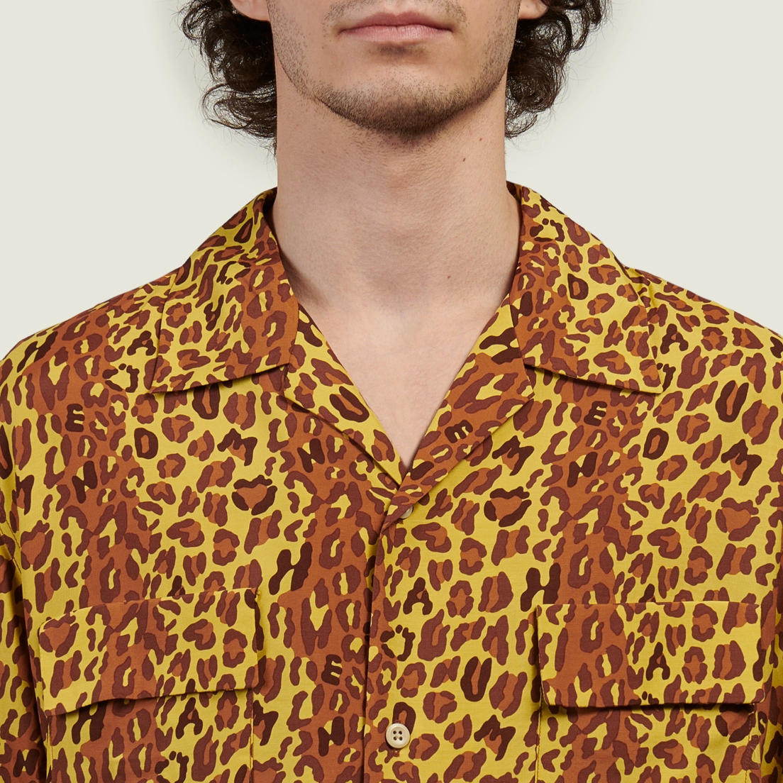 Human Made Мужская рубашка Leopard Aloha