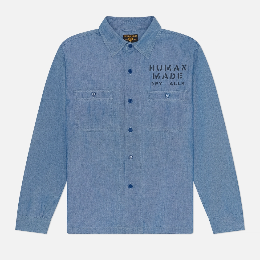 Human Made Мужская рубашка Military Chambray