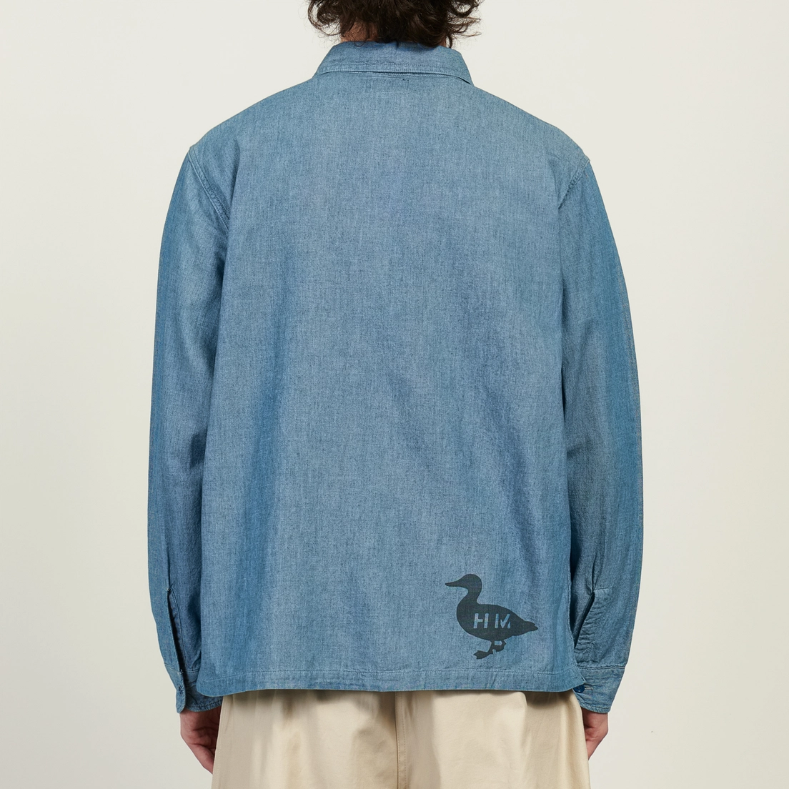 Human Made Мужская рубашка Military Chambray