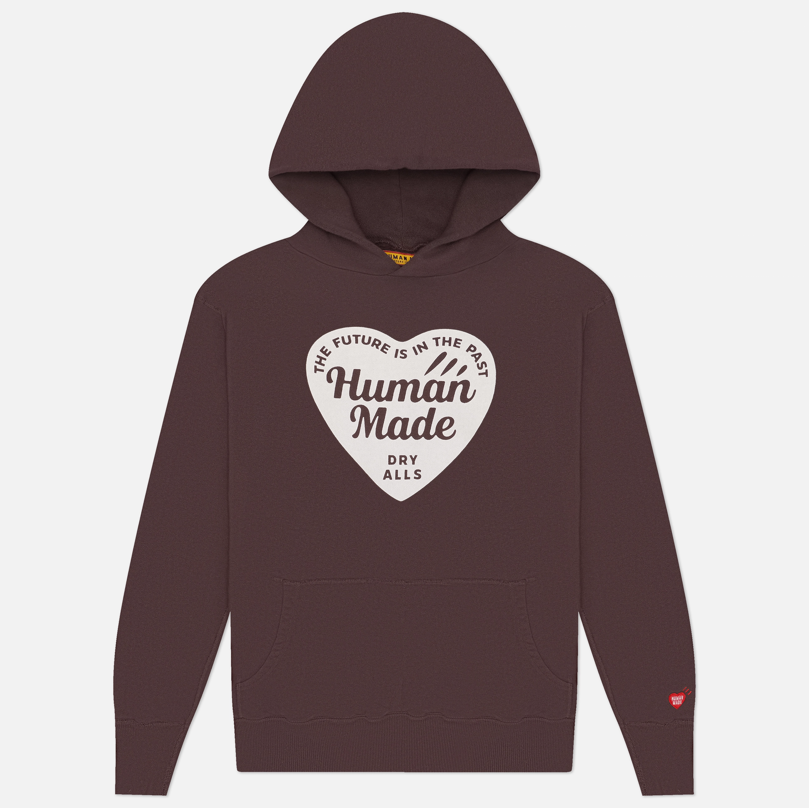 Мужская толстовка Human Made Tsuriami Hoodie, HM29CS015-BROWN