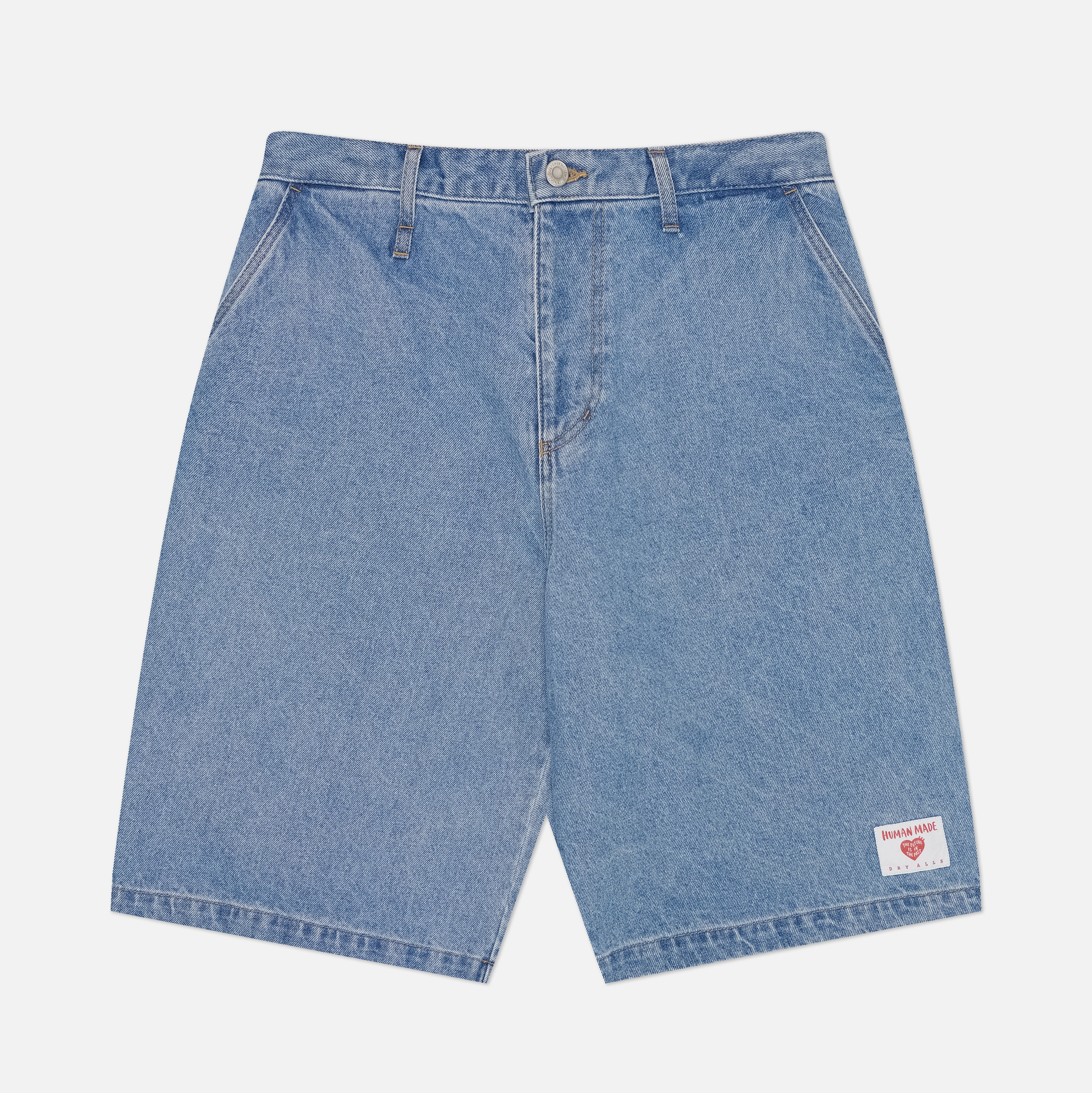 Мужские шорты Human Made Denim Painter, HM29PT017-INDIGO