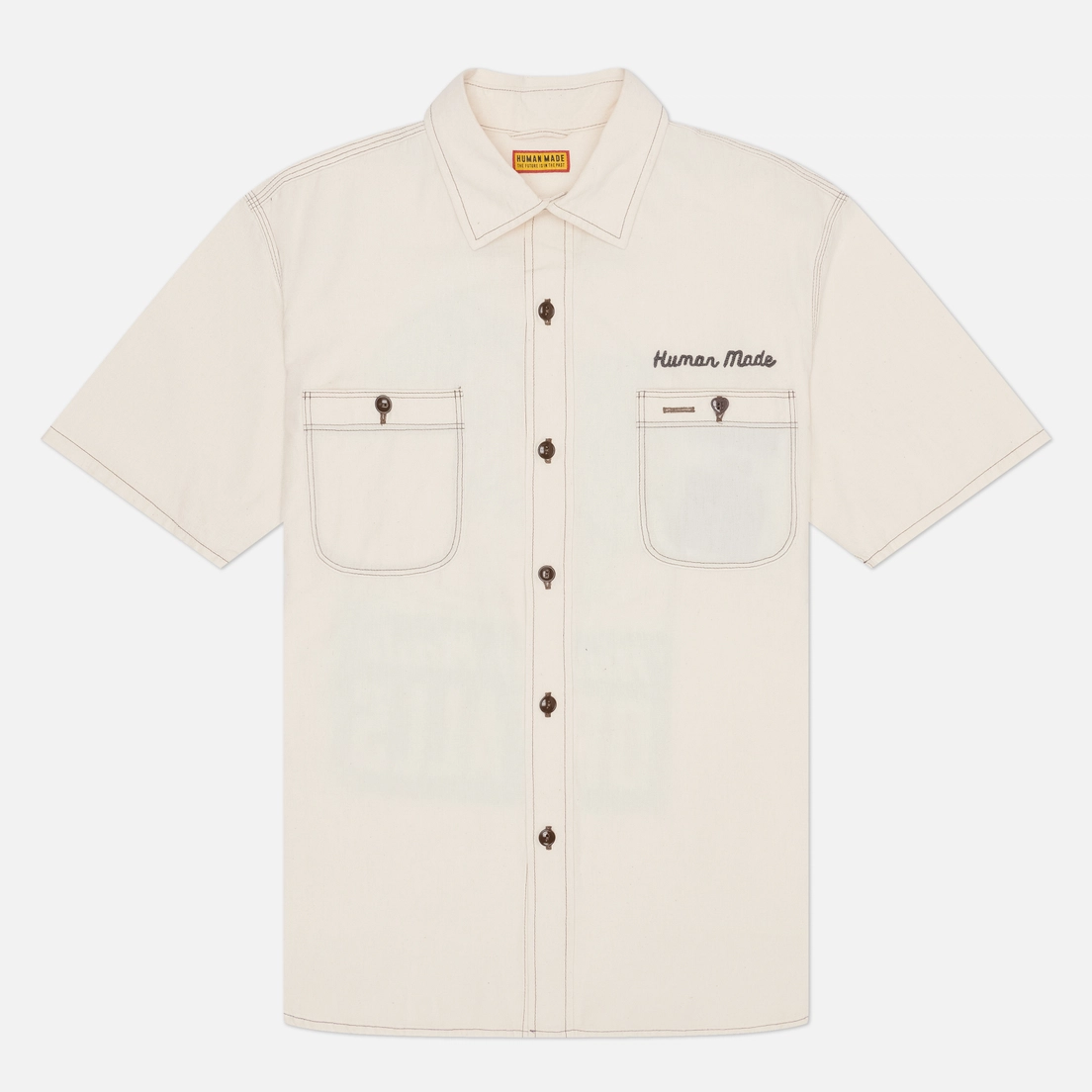 Human Made Мужская рубашка Chambray