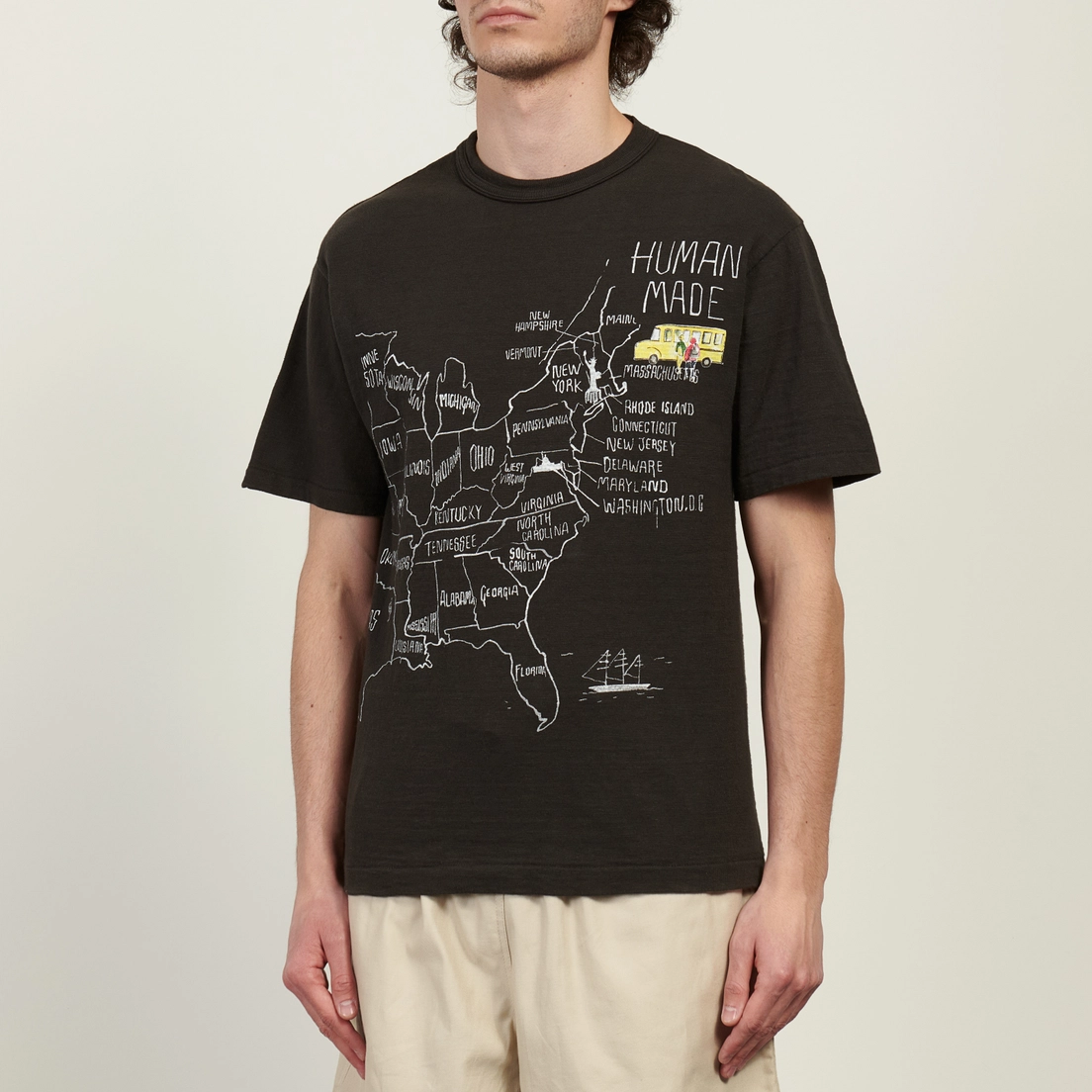 Human Made Мужская футболка Graphic USA Map