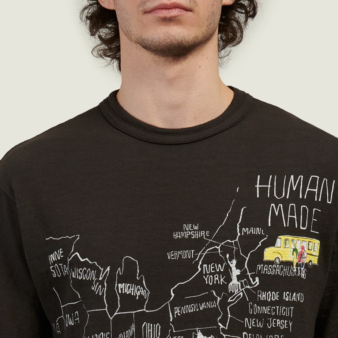 Human Made Мужская футболка Graphic USA Map