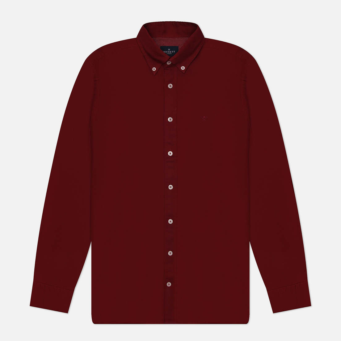 Hackett Мужская рубашка Essential Garment Dyed Oxford