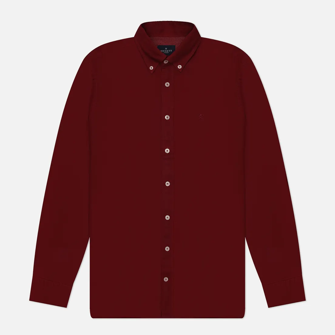 Hackett Мужская рубашка Essential Garment Dyed Oxford