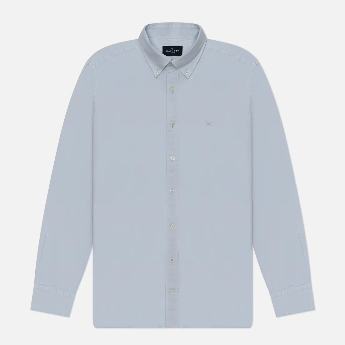 Hackett Мужская рубашка Essential Garment Dyed Oxford