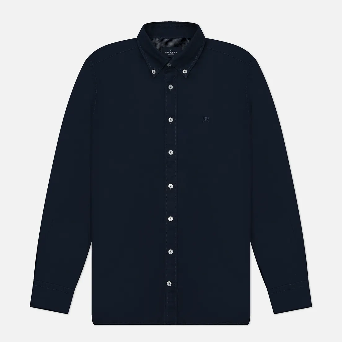 Hackett Мужская рубашка Essential Garment Dyed Oxford