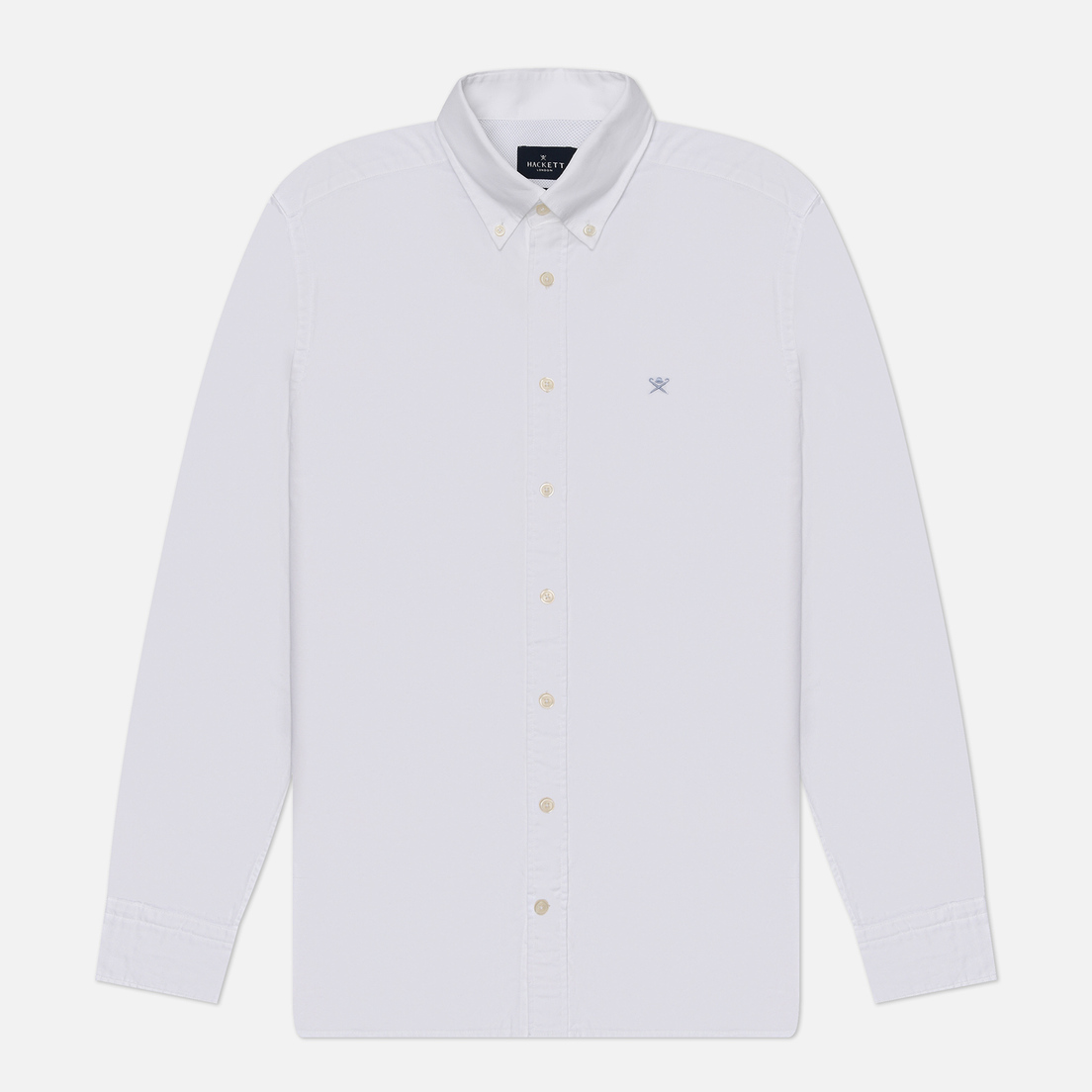 Hackett Мужская рубашка Essential Garment Dyed Oxford