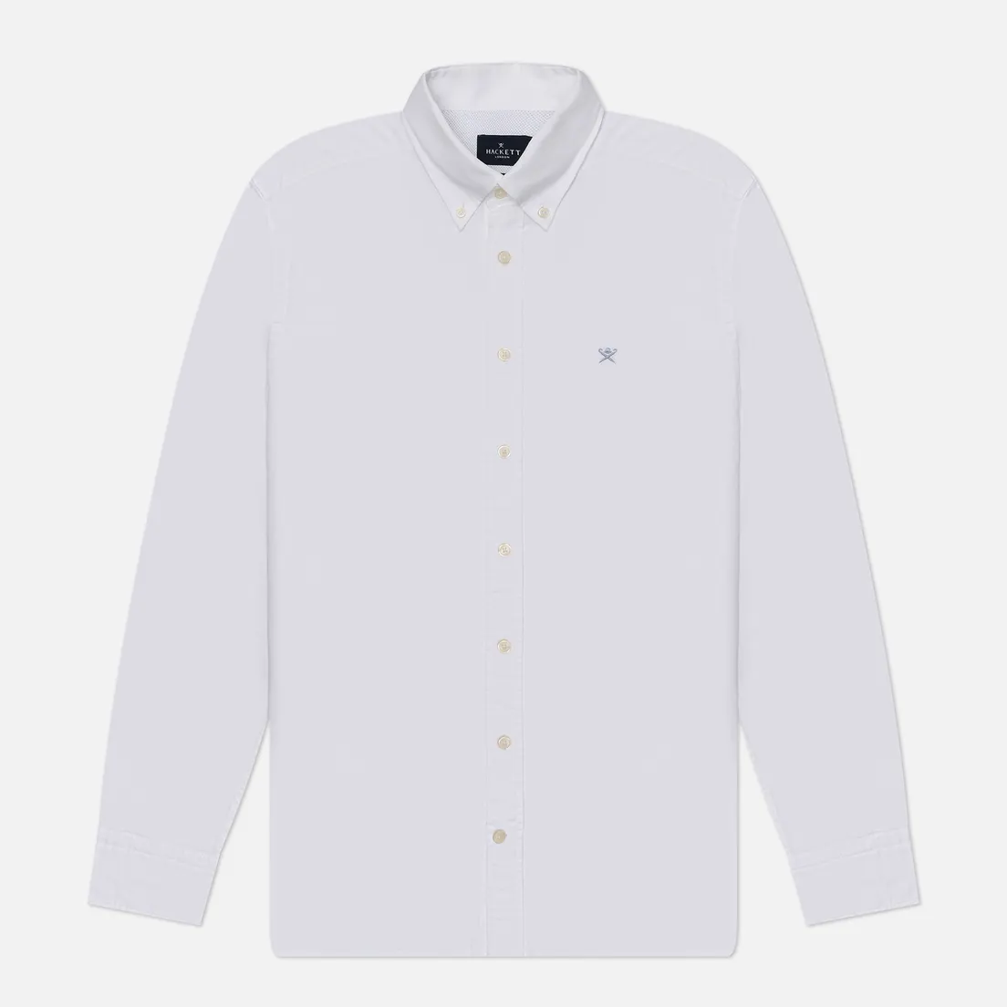 Hackett Мужская рубашка Essential Garment Dyed Oxford