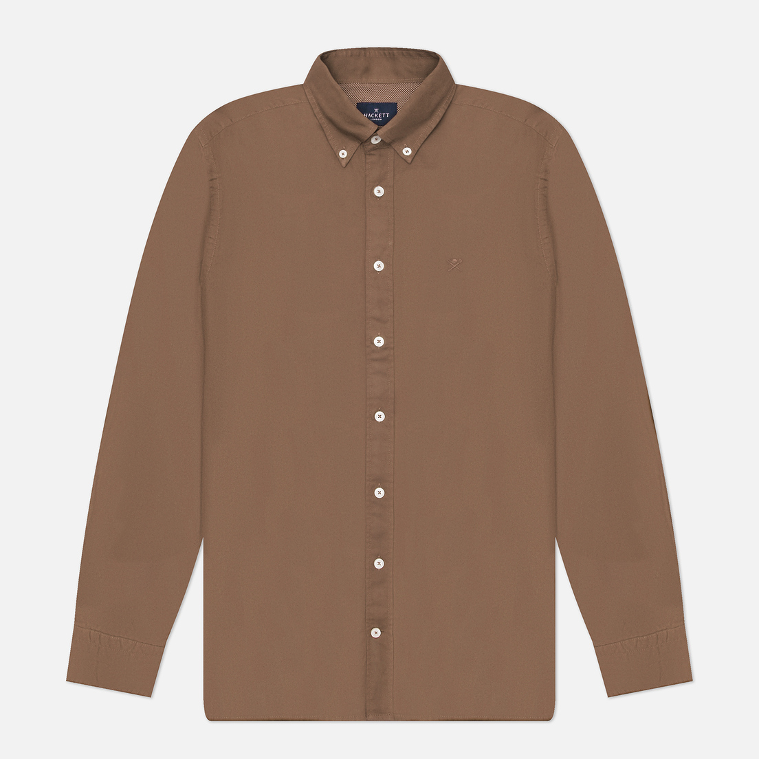 Hackett Мужская рубашка Essential Garment Dyed Oxford