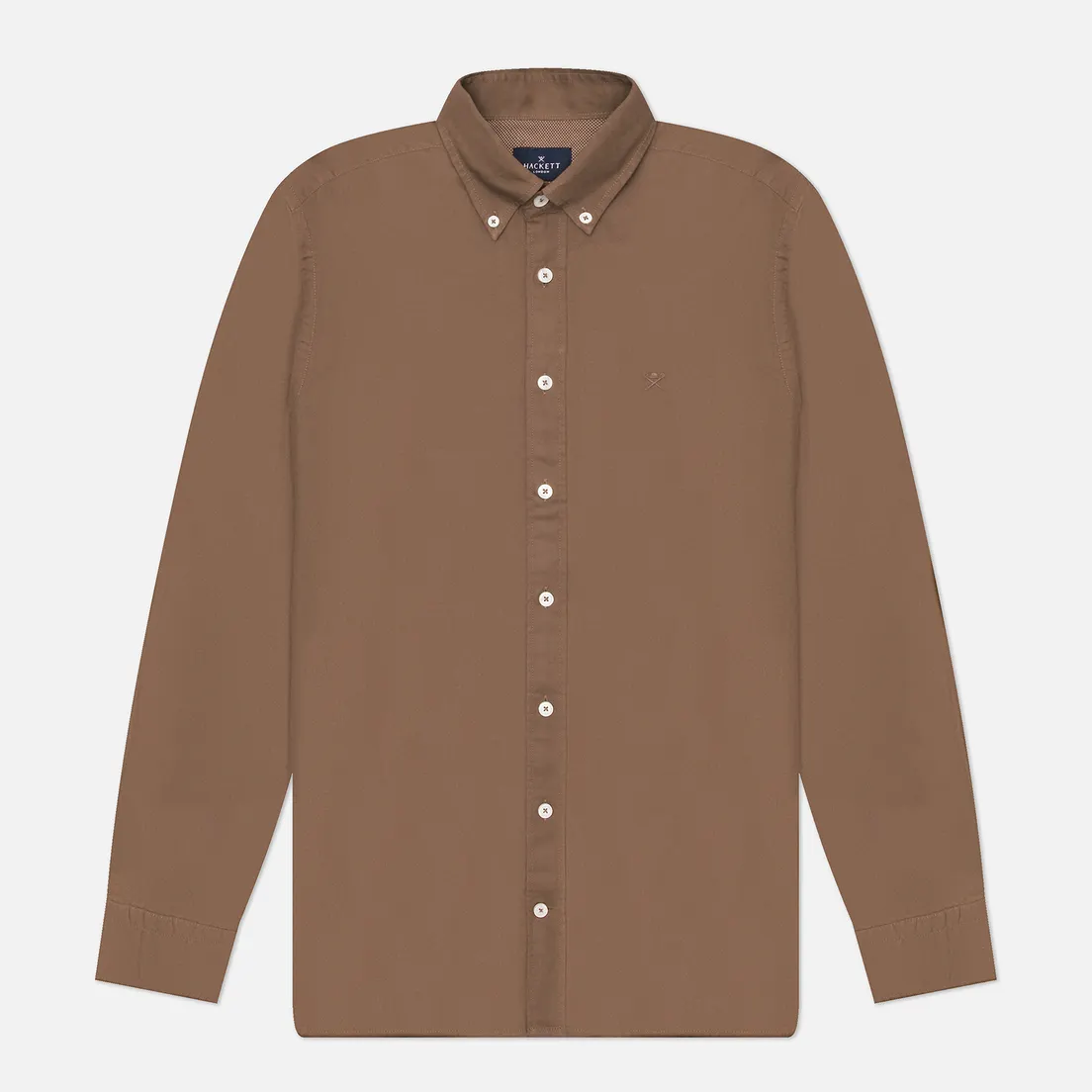 Hackett Мужская рубашка Essential Garment Dyed Oxford