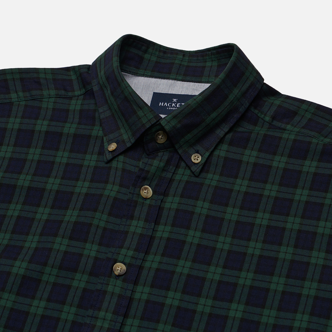 Hackett Мужская рубашка Blackwatch Flannel