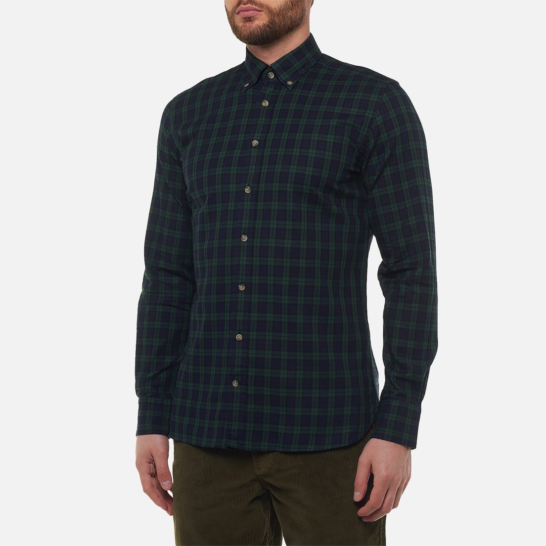 Hackett Мужская рубашка Blackwatch Flannel