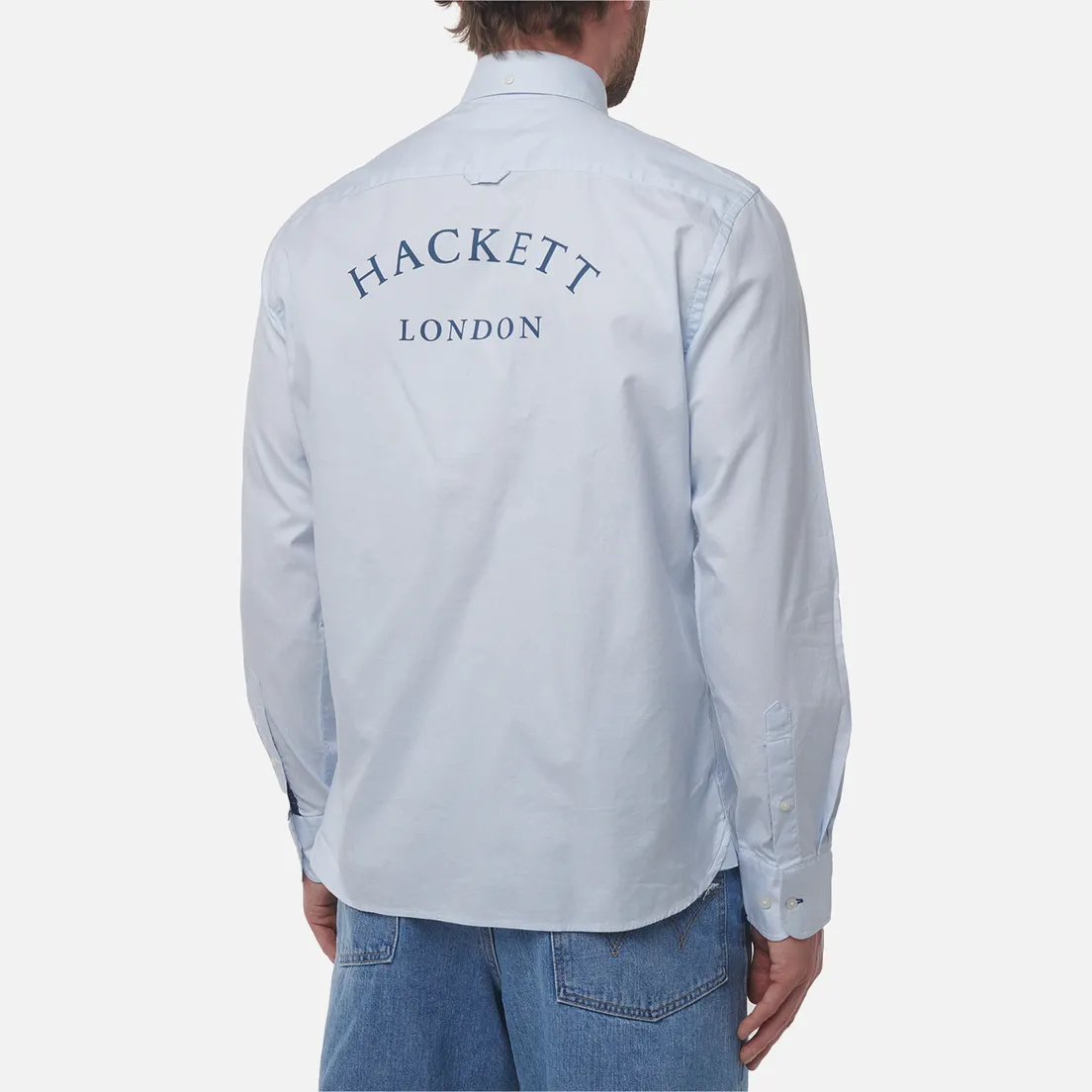 Hackett Мужская рубашка Heritage Fine Stripe
