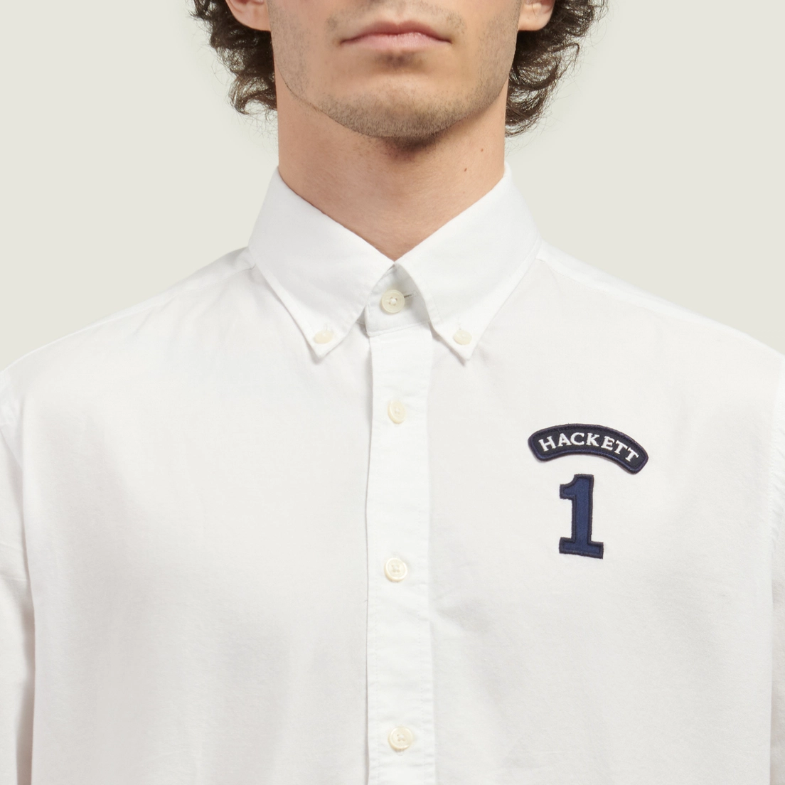 Hackett Мужская рубашка Heritage Oxford Classic