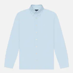Hackett Мужская рубашка Essential Garment Dyed Oxford Logo