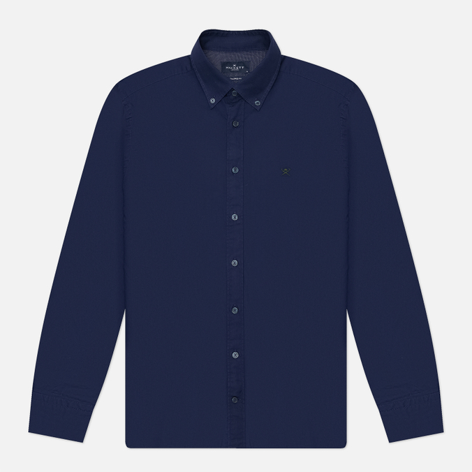 Мужская рубашка Hackett Essential Garment Dyed Oxford Logo