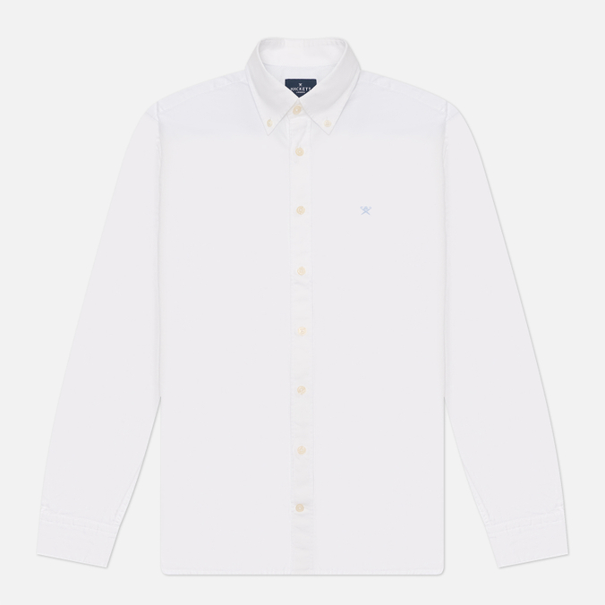 Мужская рубашка Hackett Essential Garment Dyed Oxford Logo