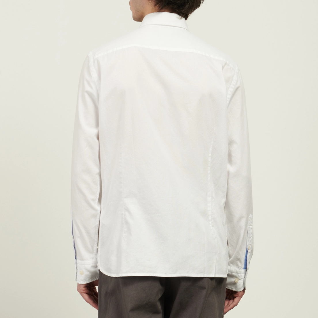 Hackett Мужская рубашка Essential Garment Dyed Oxford Logo