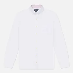 Hackett Мужская рубашка White Oxford Multi