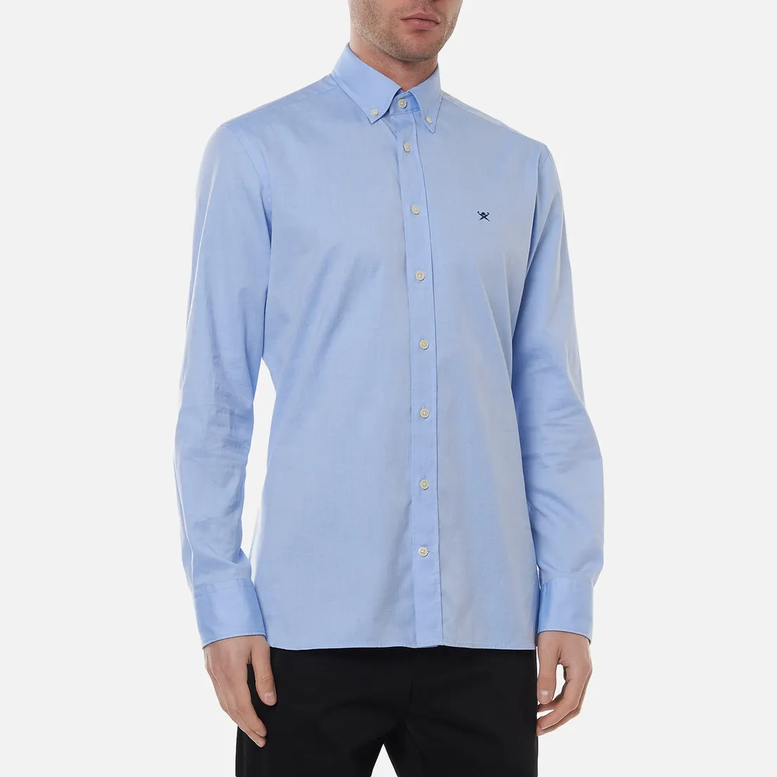 Hackett Мужская рубашка Continuity Washed Oxford