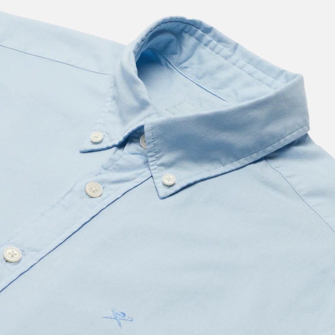 Hackett Мужская рубашка Garment Dye Oxford
