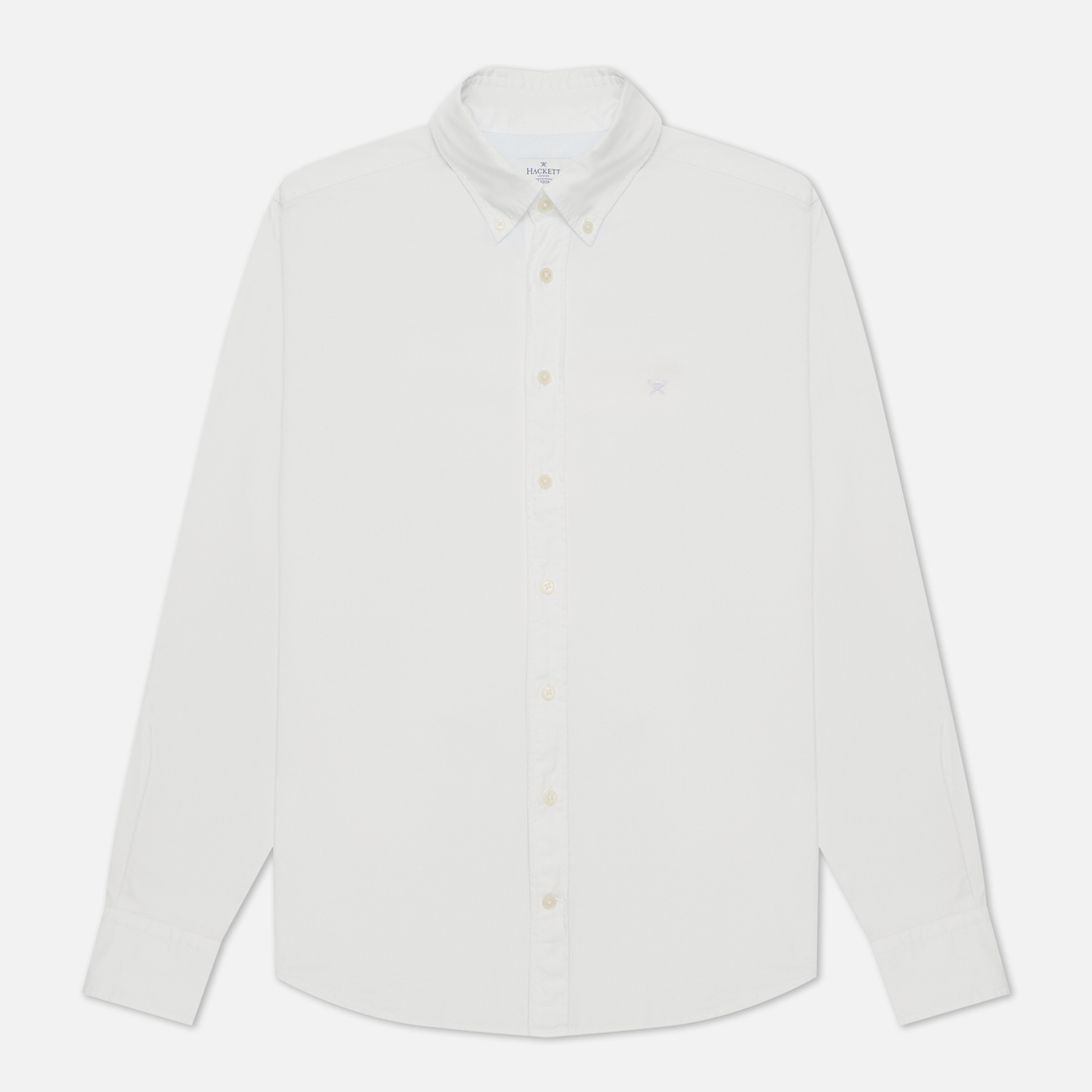 Hackett Мужская рубашка Garment Dye Oxford